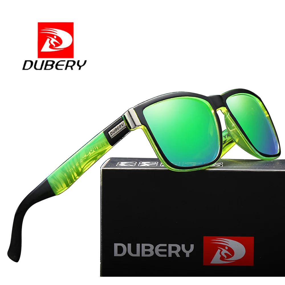 Dubery 2021 трендовые спортивные поляризованные солнцезащитные очки UV400 зеркальные линзы брендовые дизайнерские для вождения с логотипом OEM
