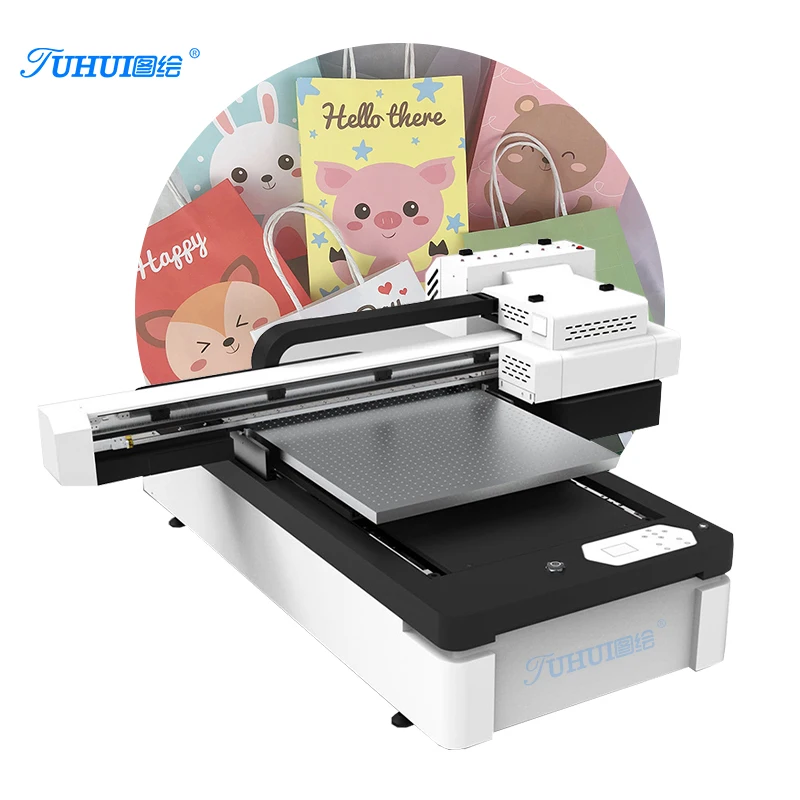 UV Flatbed Multifunction Printer 3d Glass Printing Machine for Sale