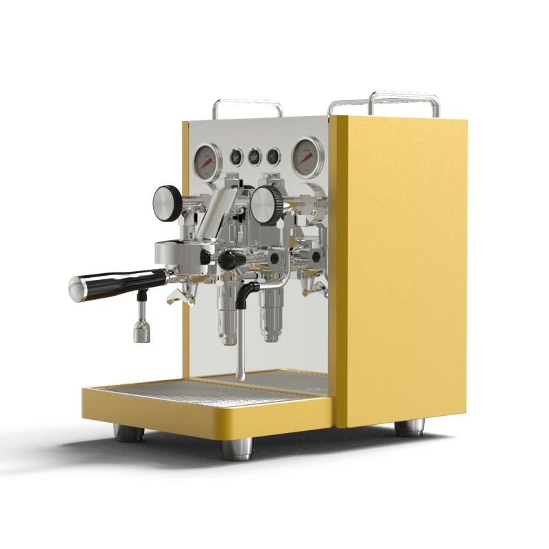 Stainless Steel Commercial Coffee Making Machine Automatic Cappuccino Espresso Coffee Machine With Milk Frother