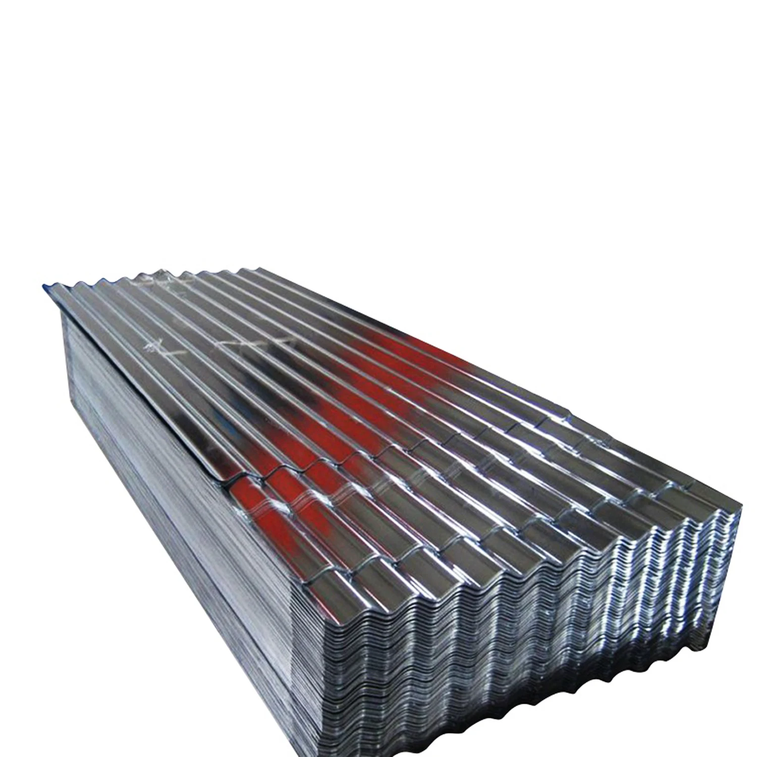 Building Material Gi PPGI roof metal sheet Corrugated Steel Roofing Sheet