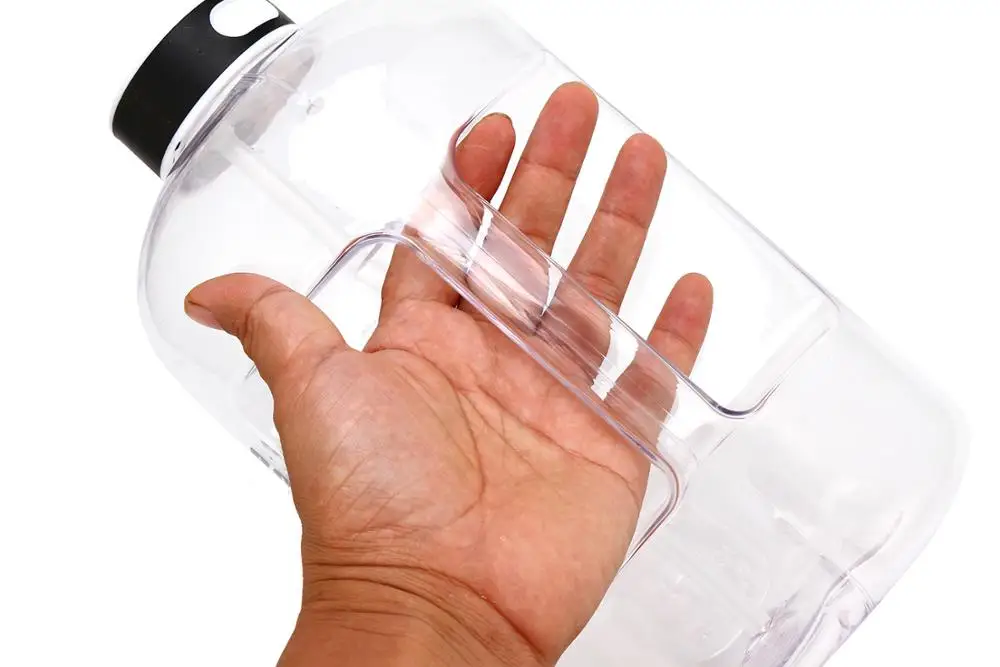 BSCI на заводе по индивидуальному заказу большой бутылка для воды с соломой BPA бесплатно многоразовые емкости спорт из твердого английского фарфора ручкой оптовая продажа