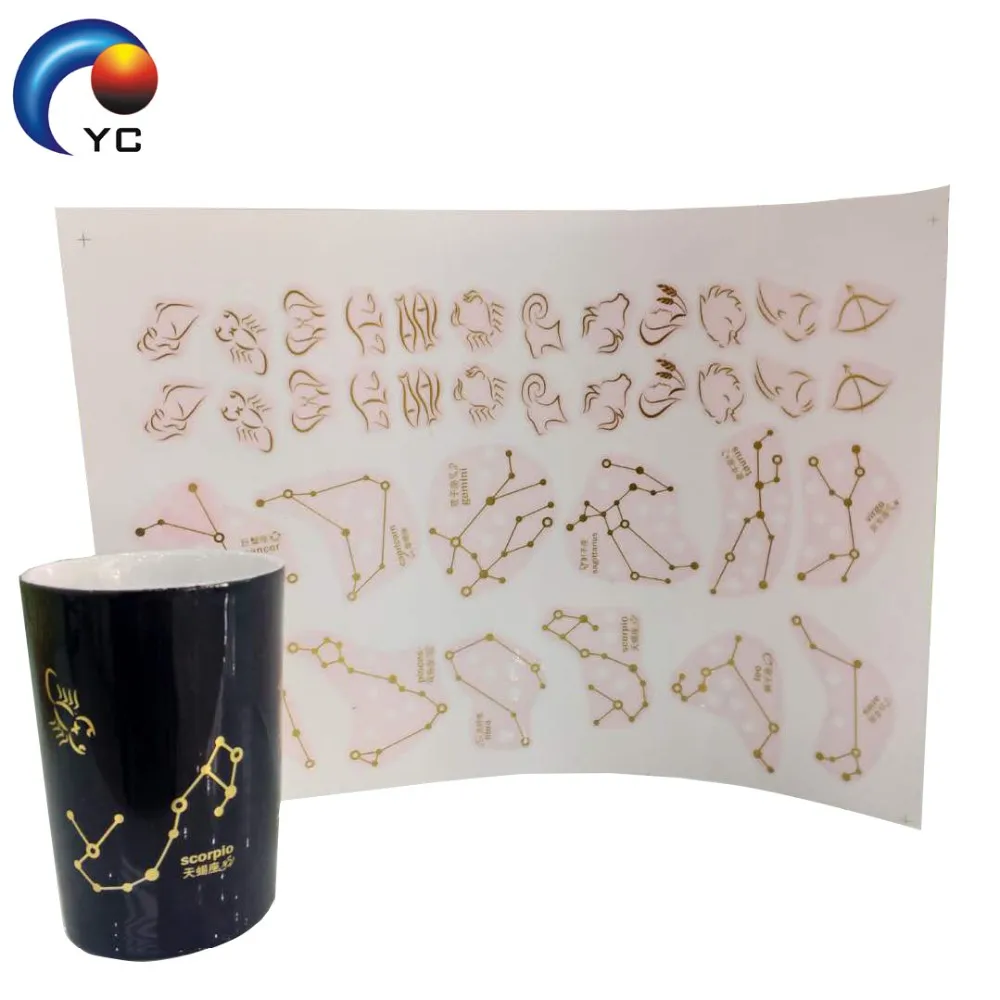 Automatic hot foil stamping machine for gilding on coated paper sheet