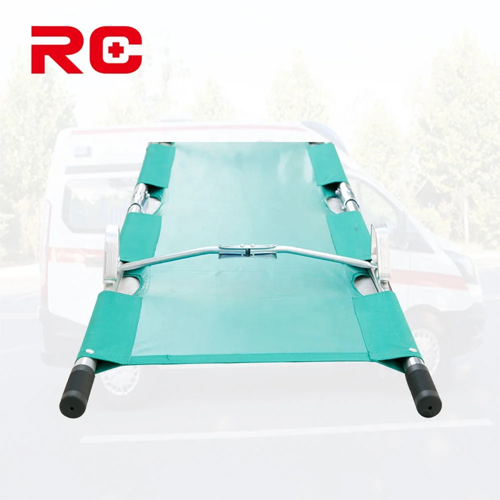Portable Folding Durable Cheap Massage Stretcher Patient Transport Portable Funeral Hospital Stretcher Medical Emergency