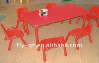 Cheap kids plastic tables and chairs, study table and chair set, child study table and chair