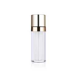 30 50 100 200 ml refillable cosmetic packaging empty essential oil serum plastic pump bottles acrylic airless lotion bottle