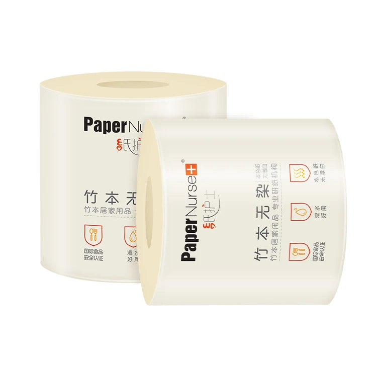 Oem Biodegradable Bathroom Coreless Big Pulp Toilet Paper
