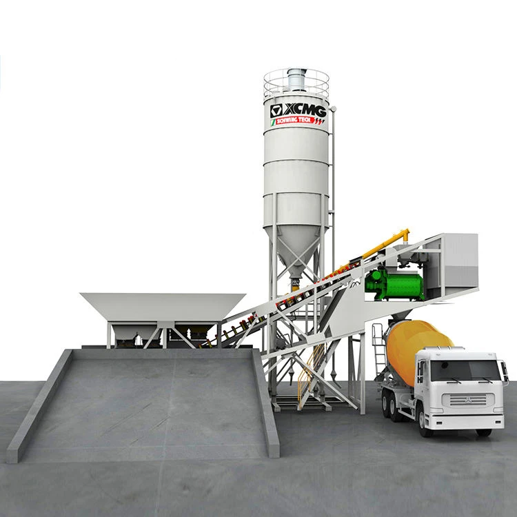 HZS60VY Delivery Efficiency Manufacturer 60m3/h Automatic Mobile Concrete Batching Plant