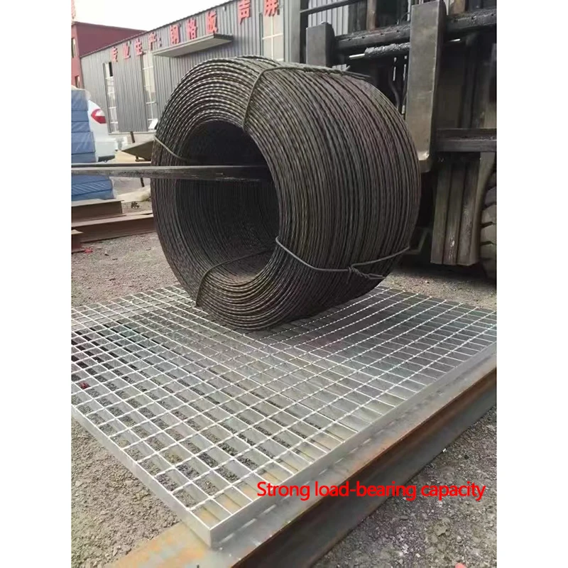 Hot dip galvanized steel grate square twisted cross bar heavy duty steel bar grating CE ISO Certificate