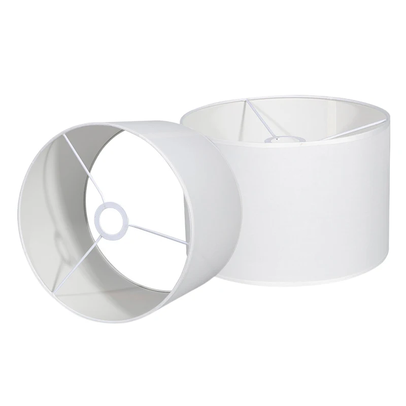 Removable lampshade cloth pc milky white TC cloth lampshade table lamp floor lamp kd lampshade