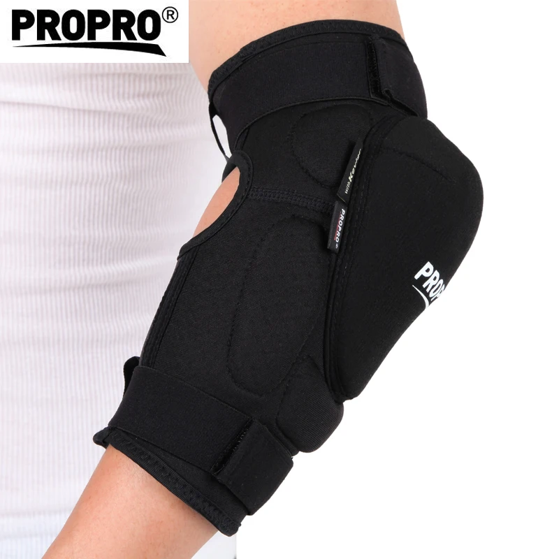 Factory Wholesale High Quality Wear-resisting Kev-lar Neoprene Sport Elbow Pad Cycling Protection Thick Mountain Bike Elbow Pads