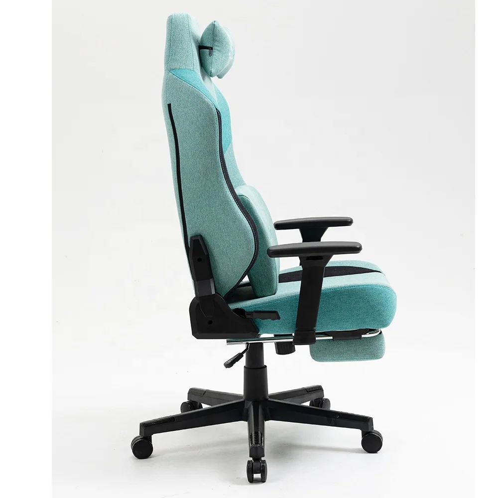 Philippines popular china supplier racing gaming chair fabric game chairs Height Adjustable Rocking Mechanism apply home