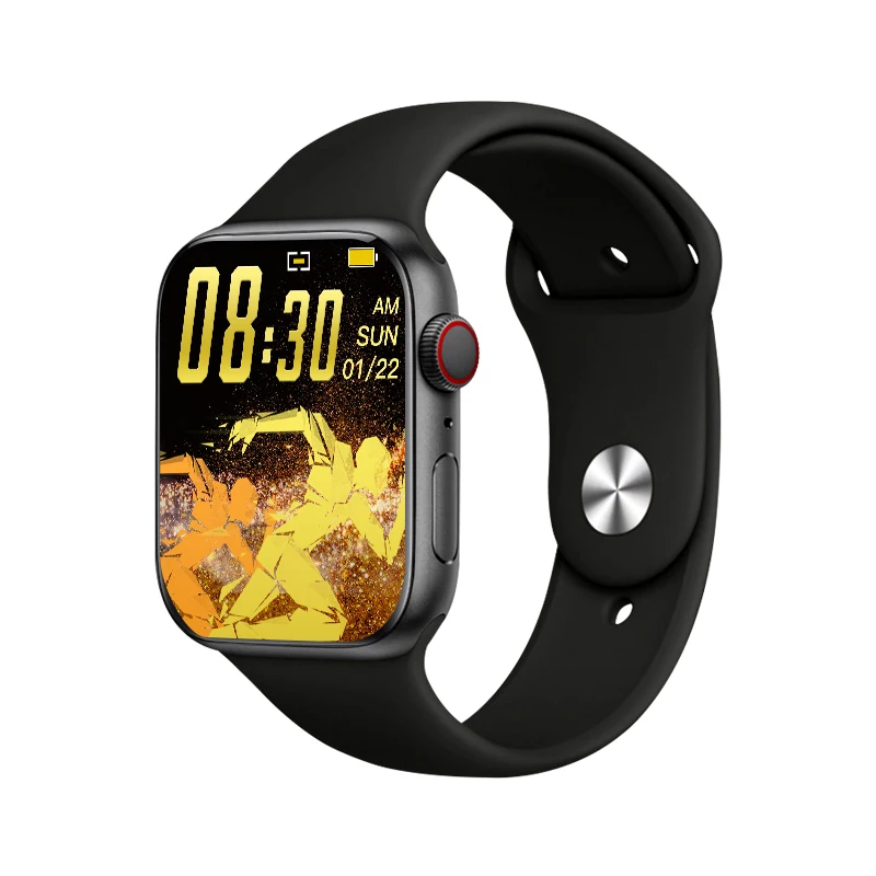 2022 Newest Big Screen 1.9 inch WS28 Max Calling AI Voice NFC Function Smart Watch Series 7 for men woman