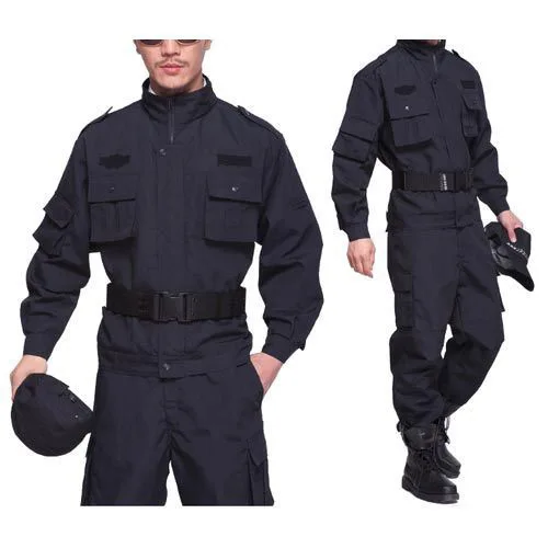 China Manufacturer Fall Winter Long Sleeve Protective Security Guard Duty Uniform With Custom Logo