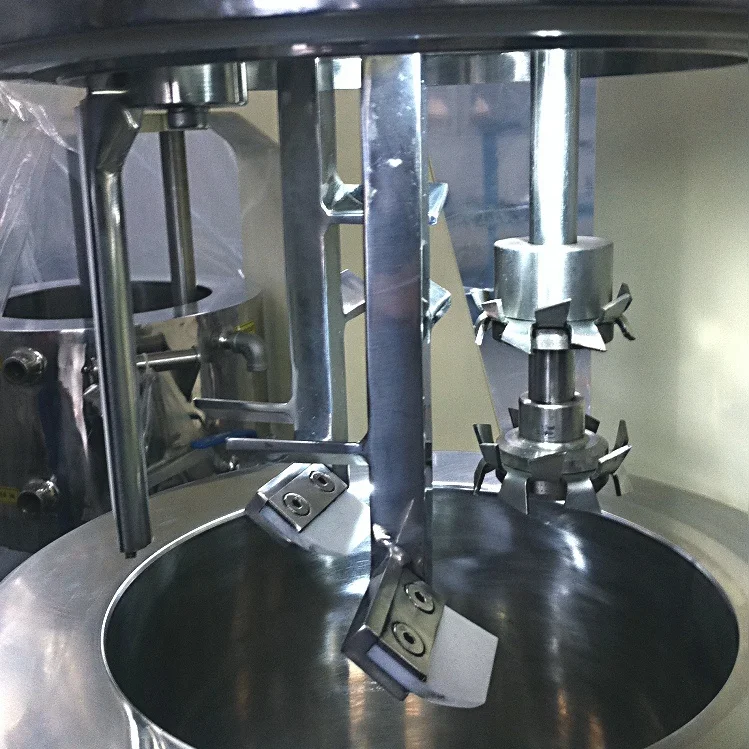 HTV PU  sealant mixer silicone high temperature glue dispersing lab machine