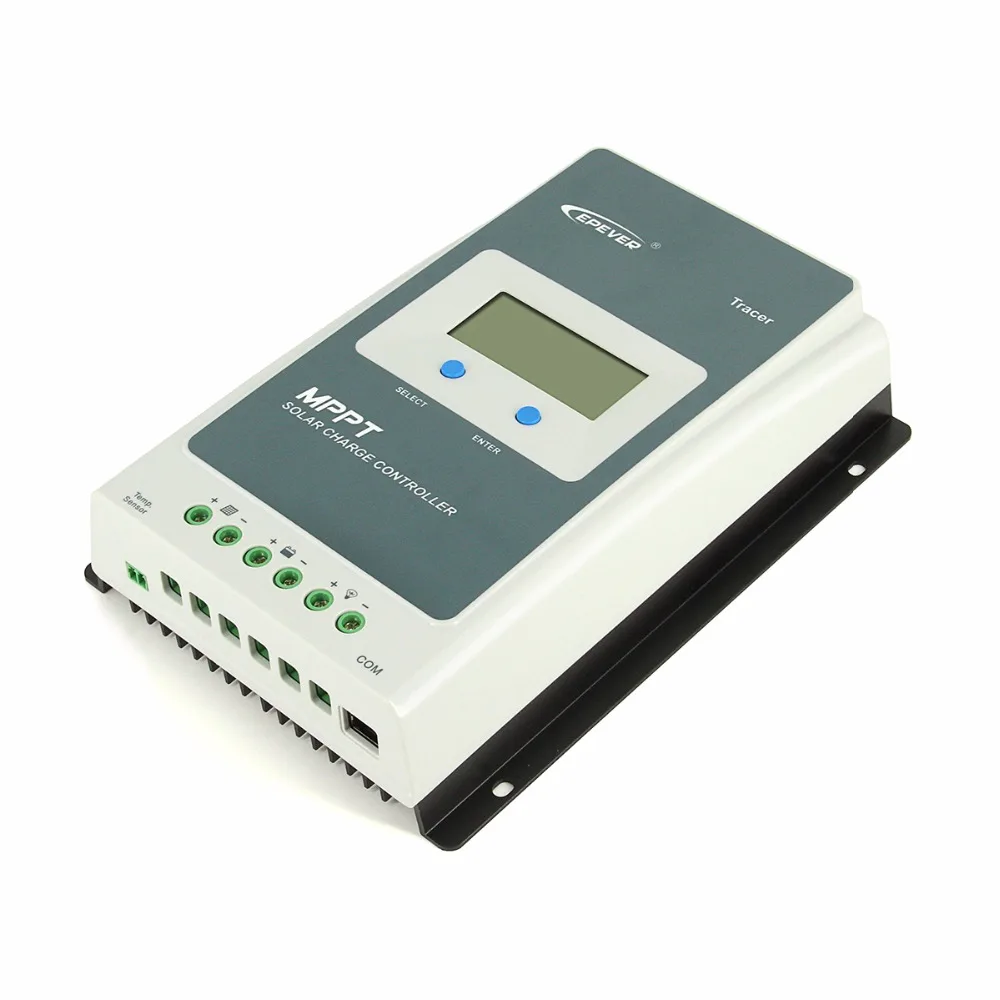 Free Shipping!!! Epever EPsolar MPPT 30A 12V 24V Auto Tracer 3210AN + EBOX-BLE-01+TS-R+RS485-150U Solar Charge Controller