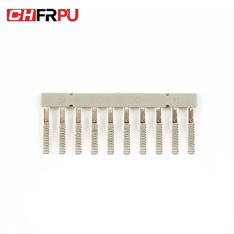 Аксессуары для клемм CHFRPU, встраиваемый мост для боковой клеммной колодки серии UK, Соединительный мост цепи