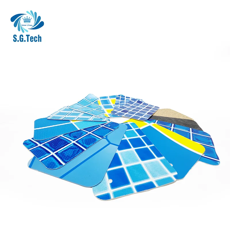 Custom Size Anti-Slip PVC Pool Liner Waterproof Full PVC Roll Pond Liner for Adults Direct Manufacturer Supply