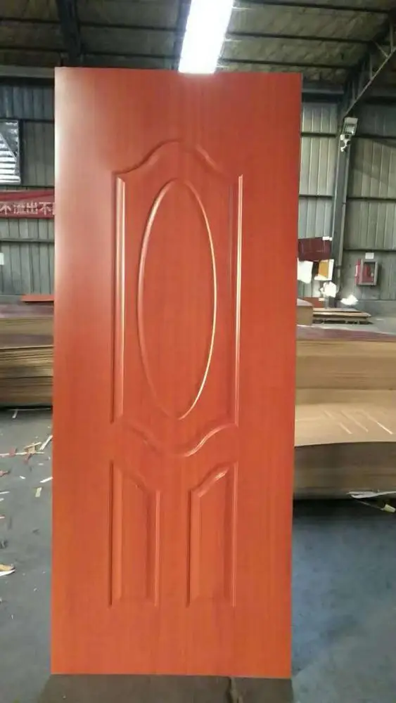 beech  melamine design door skin /hdf door skin