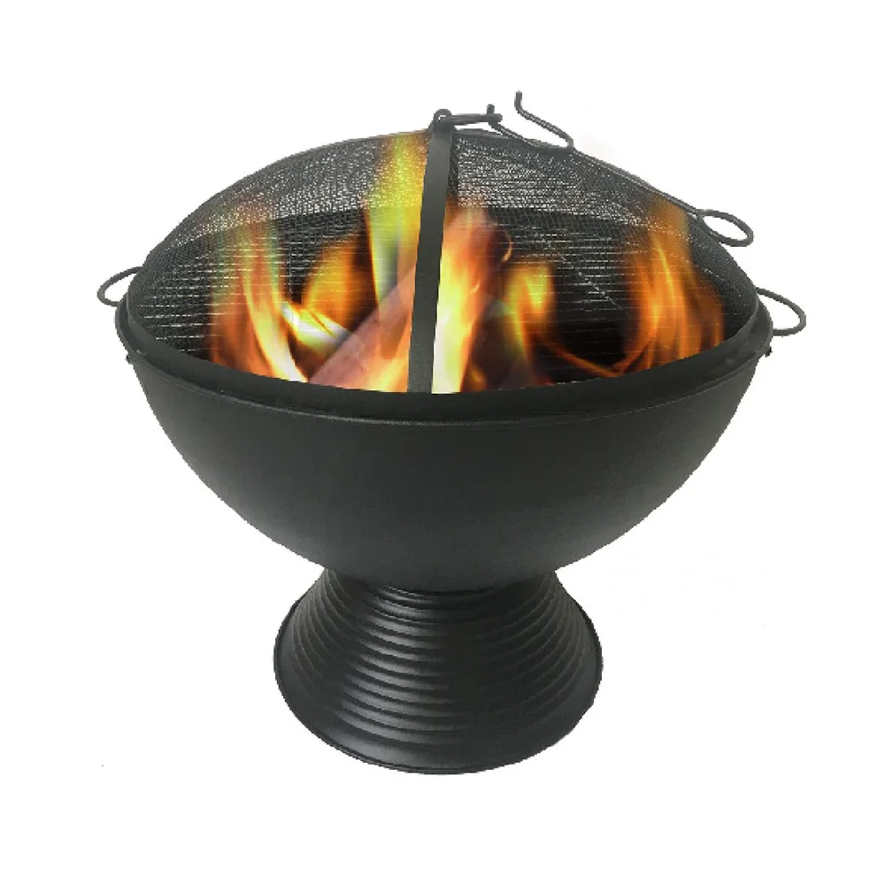 Nice shape style wood burning garden metal patio heater portable fire pit