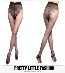 Custom Printed Sheer To Waist Pantyhose Glossy Korea Compression Stockings Fishnet Tight Women Pantyhose