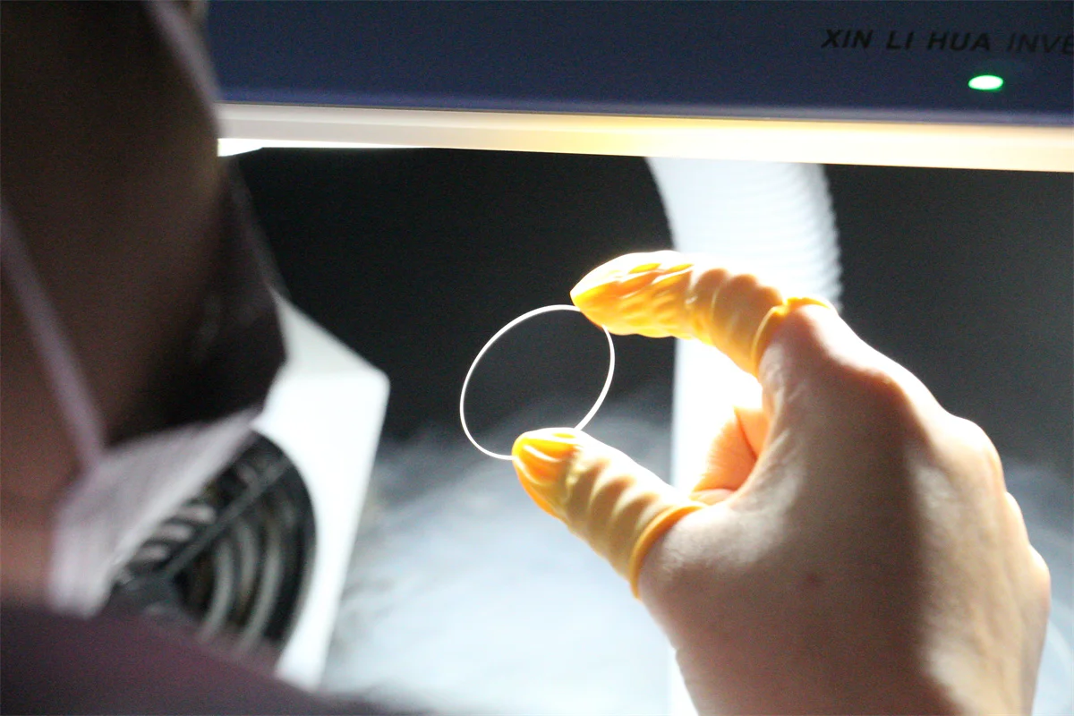 High precision Cover Ito Coating Machine Remover Lens Sapphire Customized Curved Crystal Watch Glass