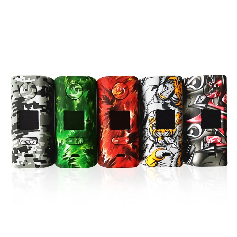  1200 мАч Магнитная кнопка черный Бокс мод Снайпер 450 sx mini dual rda 60 Вт 3 в 1 18350 пользовательский вейп