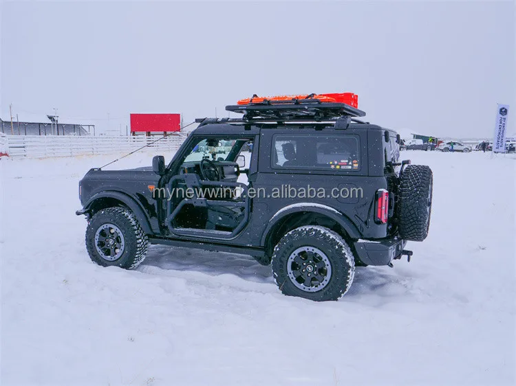 NEWWIND Car Side Step Pedal Running Nerf Board Steps Bar Rest Athletics Sidebar For Car Accessories Decoration For Ford BroncoP