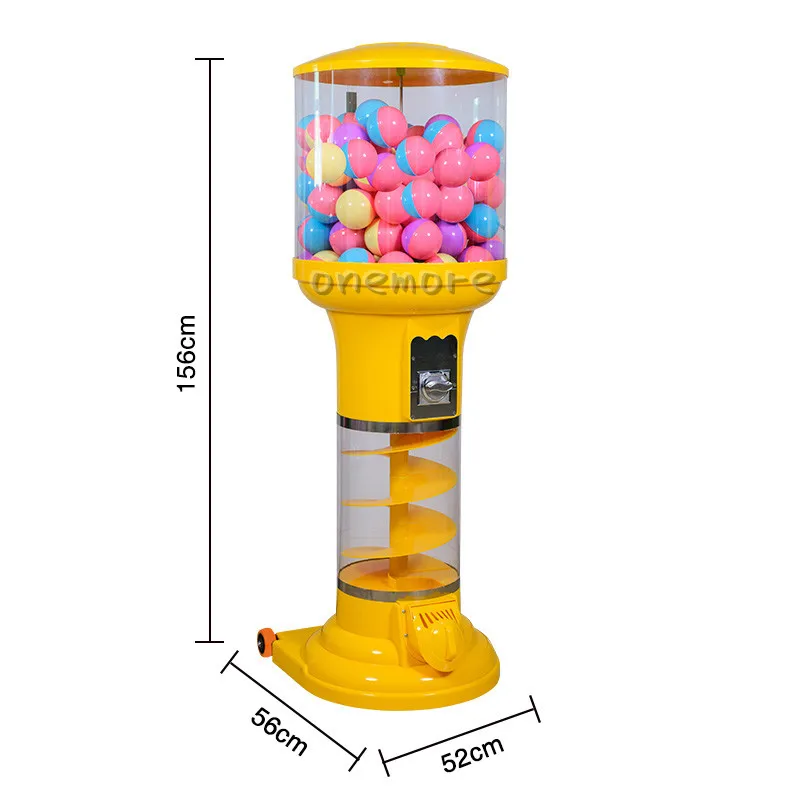 Popular Design Gumball Capsule Vending Machine Toy Capsule Machine Plastic Automatic Capsule Gashapon Gacha