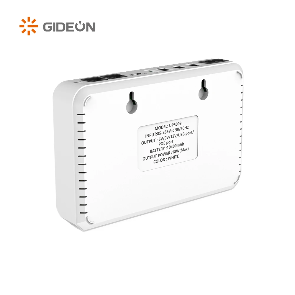 12 В DC UPS блок питания мини-маршрутизатор с 5V/9V/12V/USB/POE порт для мониторинга Wi-Fi светодиодные фонари