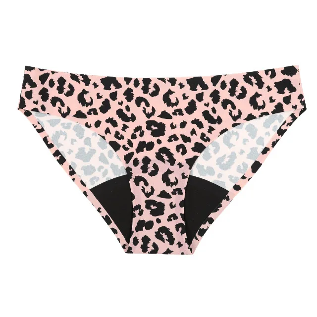 China Wholesale Modeling Plus Size Leopard Print Period Thong For Female Beautiful Women Girls