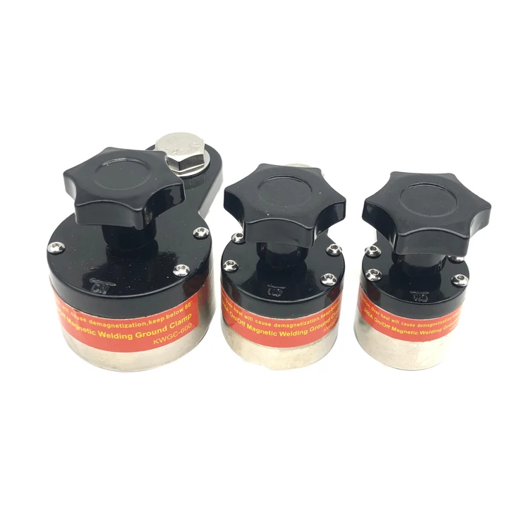 Hot Sale Strong Force Magnetic Welding Holder Magnetic Earth Clamp For Welding Grounding Clamps