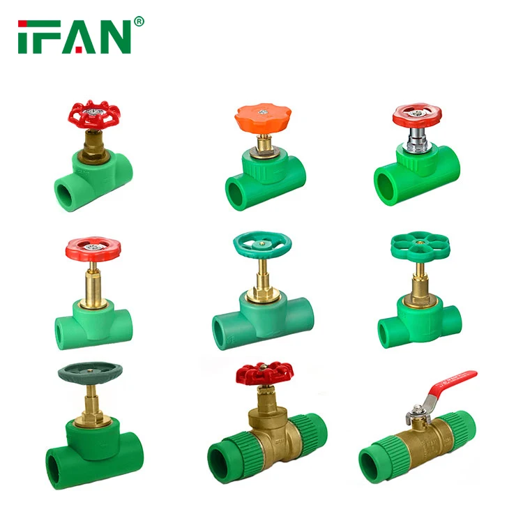 IFAN Manufacturer 1/2'-2' PPR Ball Valve Ironclad First Round PPR Valve