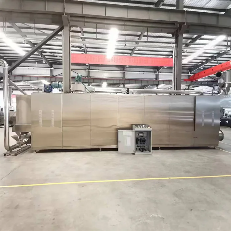 Industrial snack food drying machine high temperature continuous baking tunnel oven electric 30 feet  furnace