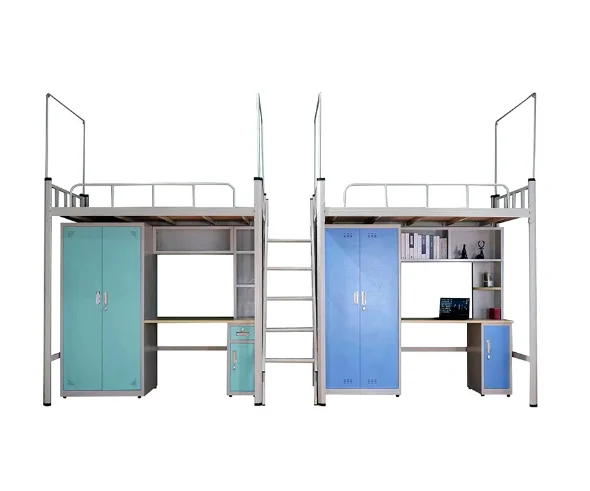 New Design Customize Home Furniture of Steel Metal Bunk Bedroom Furniture Modern School Beds for Small Spaces