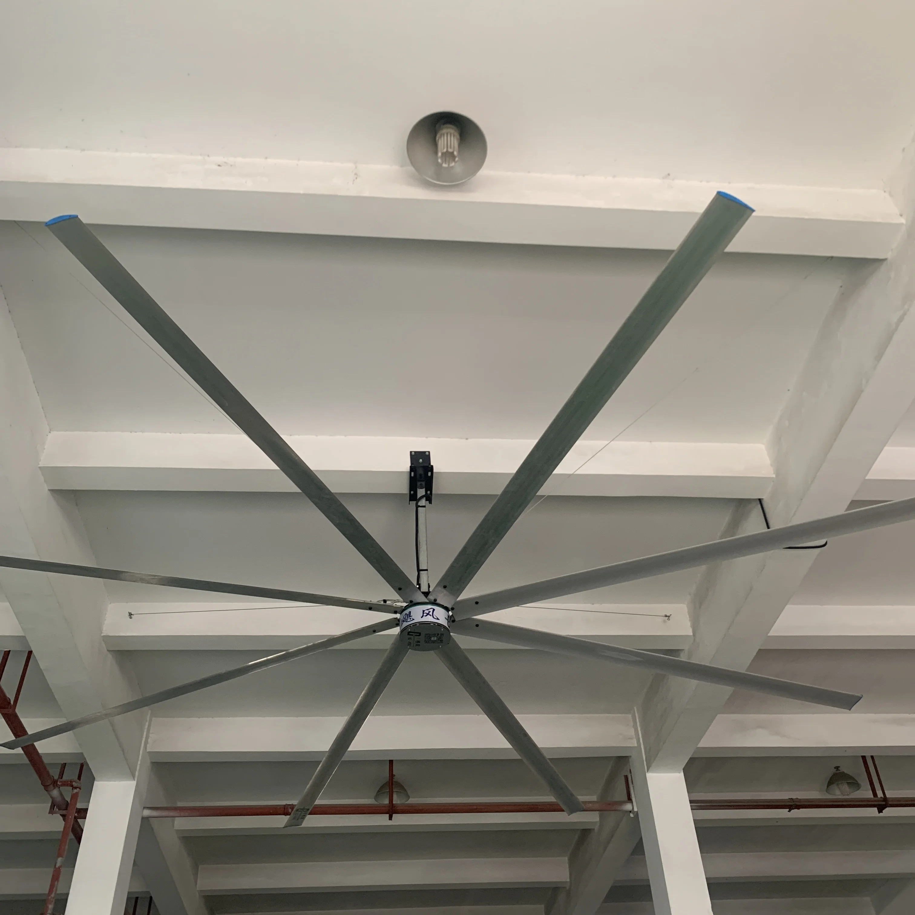 Terrui 24 фута 7 3 м 6 лезвий Hvls высококачественный охлаждающий вентилятор выхлопной воздухоохладитель для склада завода и фермы промышленный