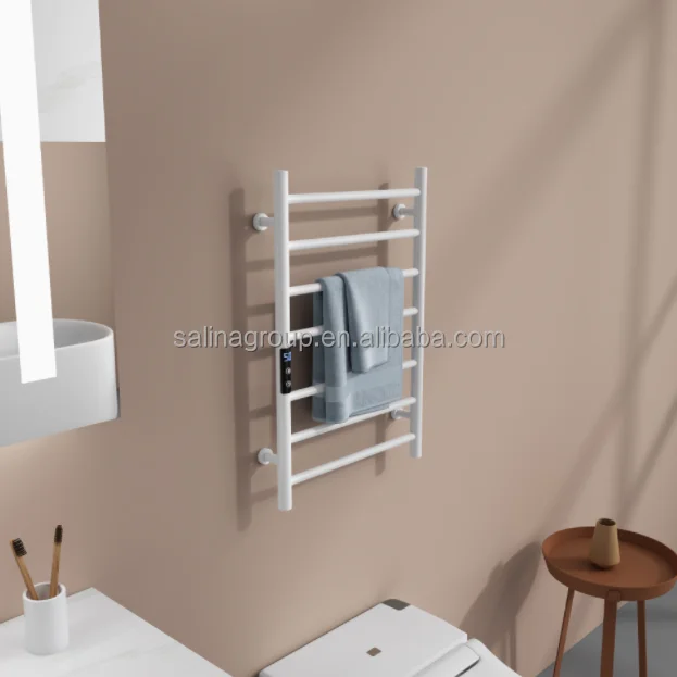 New Household Towel Stainless Steel Heater Intelligent Control Bathroom Electric Towel Holder