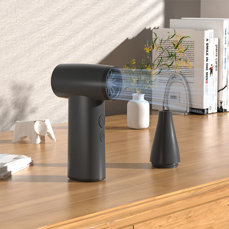 100000 RPM Mini Turbo Fan Air Duster 4 Speeds Adjustment Jet Fan Electric Compressed Air Duster Blower Turbo Jet Fan