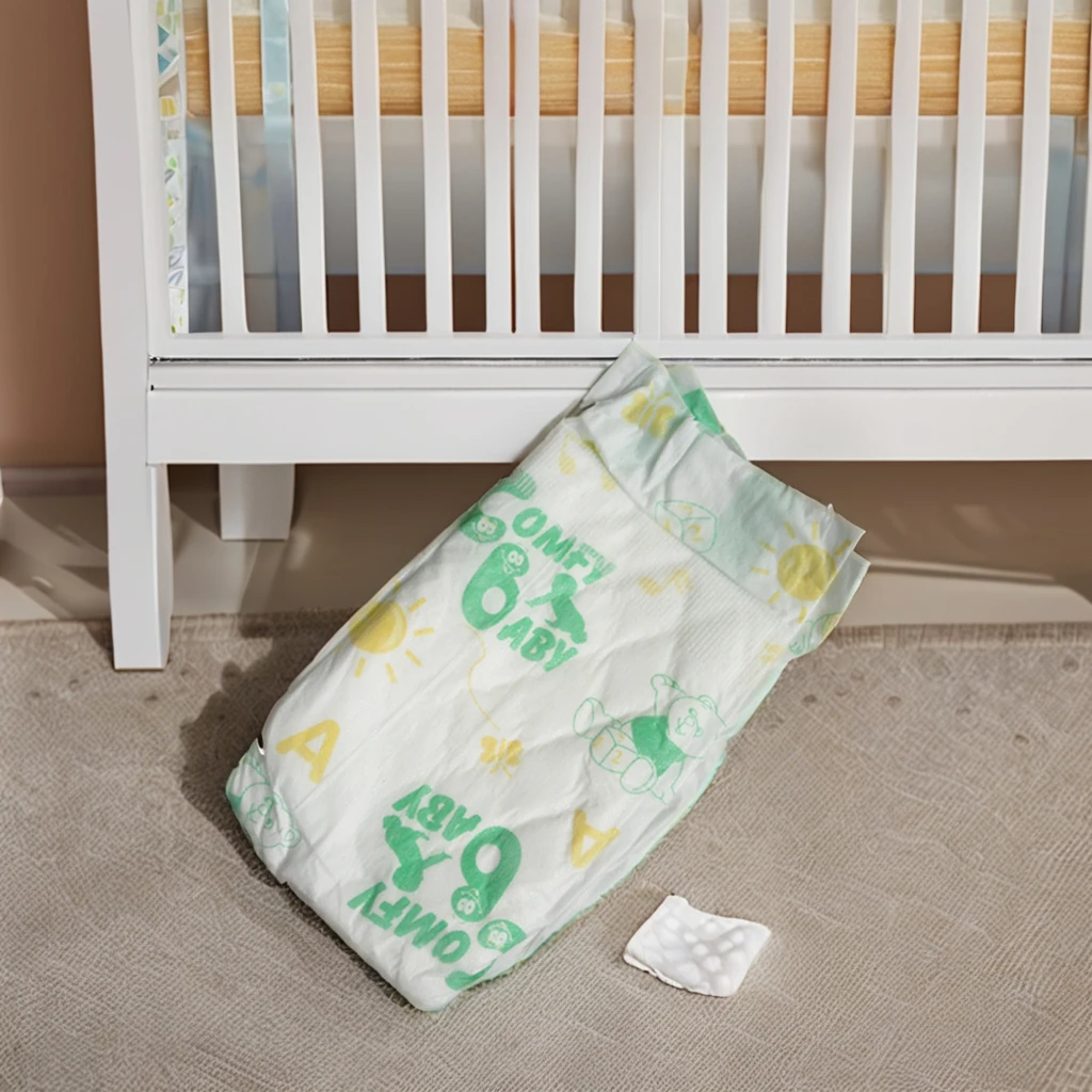 Baby Diaper Economical and Eco-friendly Printed Cotton Disposable Free Name Brand Supplied by China