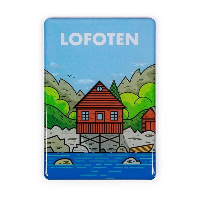 Custom Print Epoxy Dome Fridge Magnets Magnetic Sticker Magnet Souvenirs