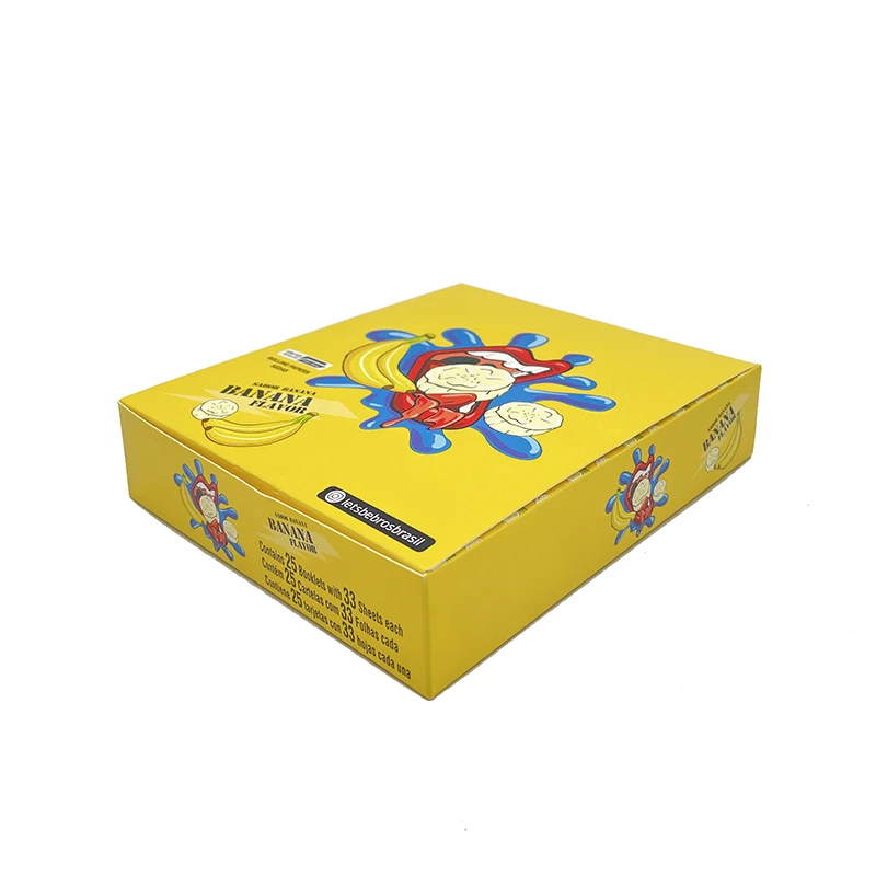 new product  flavor banana hot sale rolling paper for smoking cigarette rolling paper