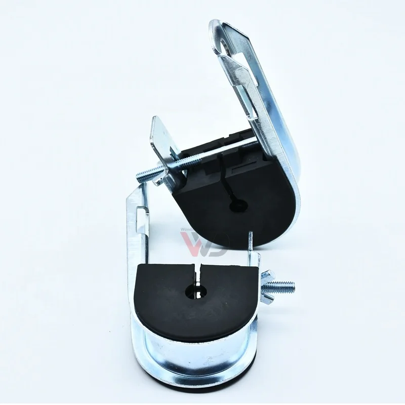 FTTH fiber cable clamp suspension J hook clamp electrical wire clamp