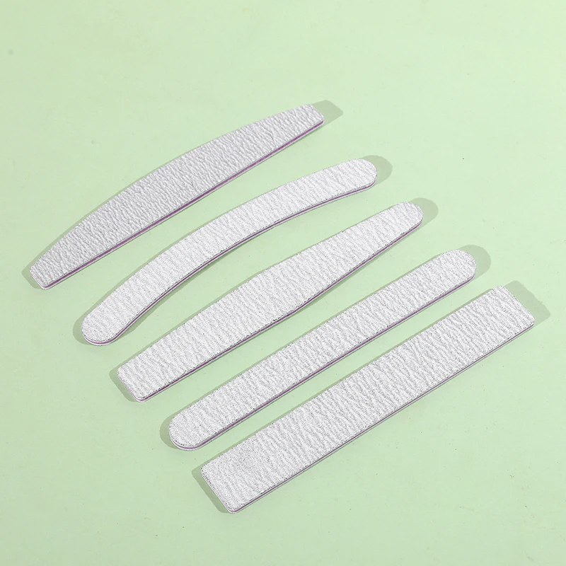 Custom Logo Nail File Different Grit Washable Nail File High Quality 80/80 180/240 Grit Nail Files Professional