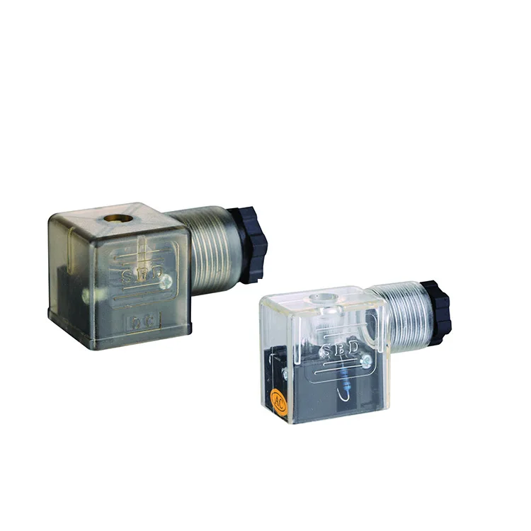 Magnetic Solenoid Valve Waterproof Micro Din Connector