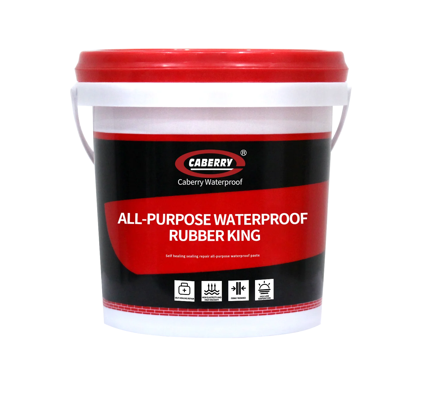 All-Purpose Waterproof Rubber King, Waterproofing and Repairing Cracks in Roofs, Cement-based Tile Houses