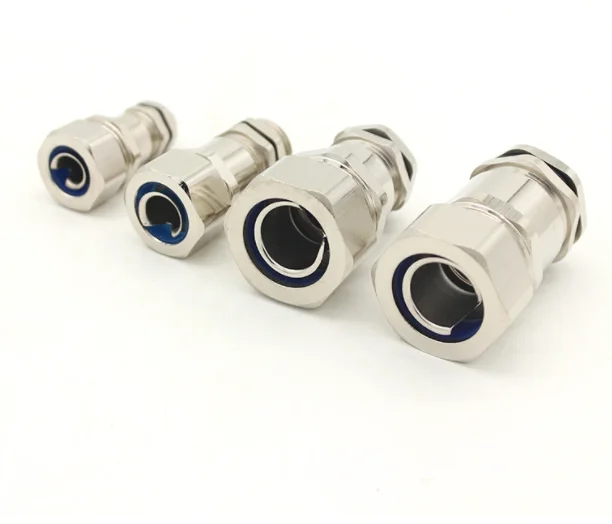 Manufacturing Connector IP68 Waterproof Pipe Fittings For PVC Coated Flexible Conduit