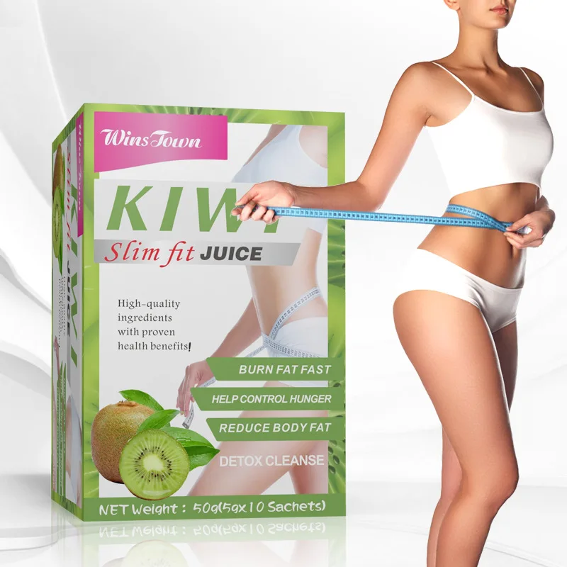 Instant Kiwi Fruit Juice Powder Weight Loss Supplement Weight Loss and Flattened Abdominal Control Detoxification Solution