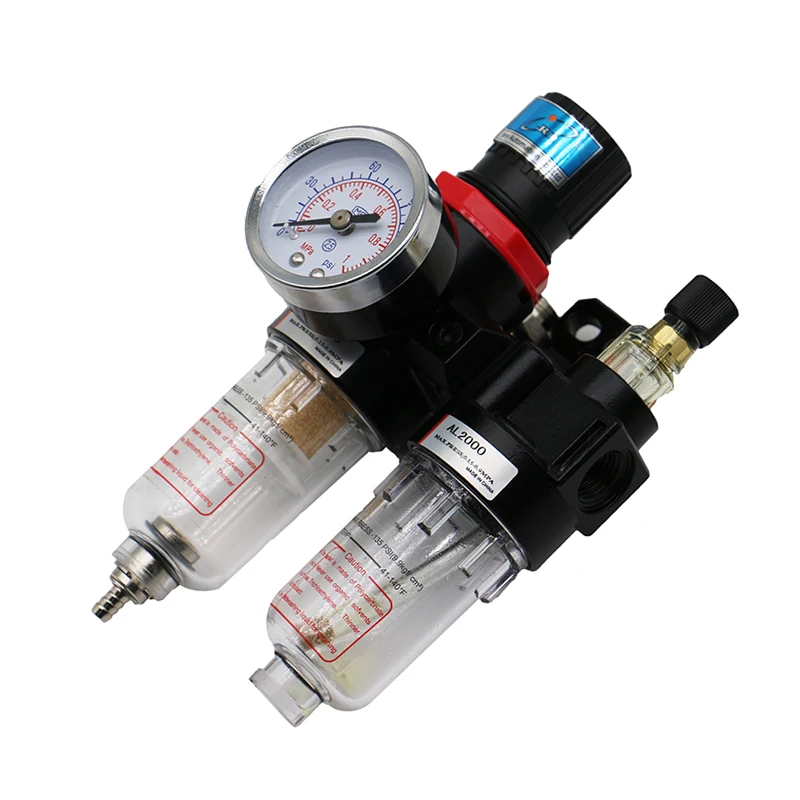 Good Quality AFC2000 BFC4000 Pneumatic Airtac Type Air Source Treatment Unit FR.L Combination Air Filter Regulator
