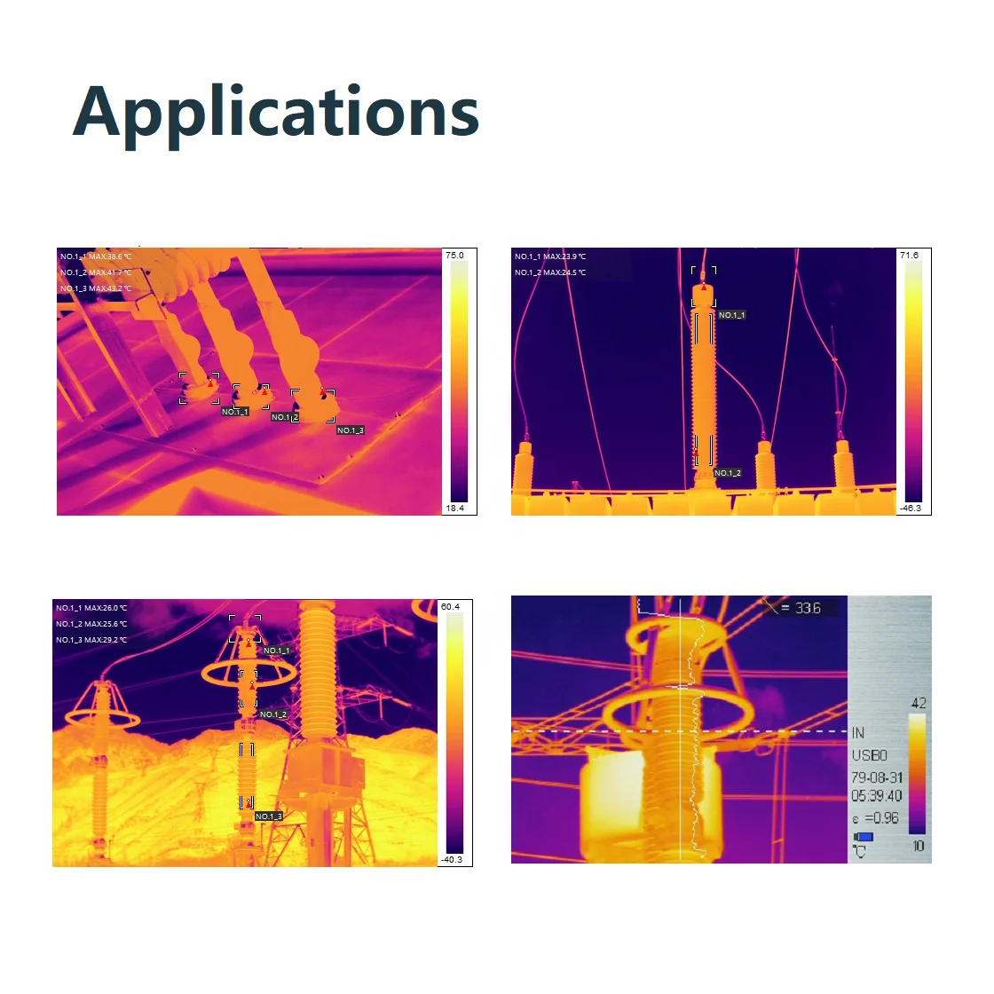Бесплатная доставка высокоточная промышленная портативная Инфракрасная тепловая камера с дальностью действия-20 °C ~ + 600 (30 м)