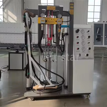 2024 hot design Window glass silicone extruding machine two components extruder machine