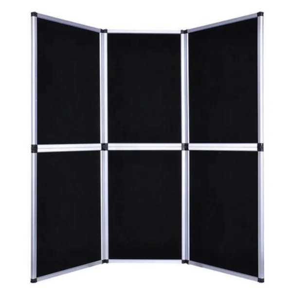 
Fabric Friendly Aluminum Framed Folding Panel Kit Portable Trade Show Display Board 
